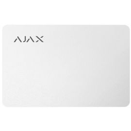 Ajax Картка Pass 1шт, Jeweler, безконтактна, білий