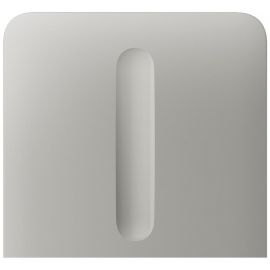 Ajax Кнопка бічна для одноклавішного вертикального вимикача димера SideButton Vertical Dimmer 1-gang 2-way for LightSwitch, Jeweler, бездротовий, oyster