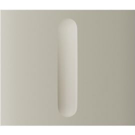 Ajax Кнопка центральна для одноклавішного вертикального вимикача димера CenterButton Dimmer Vertical 1-gang 2-way for LightSwitch, Jeweler, бездротовий, ivory