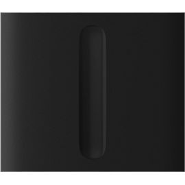 Ajax Кнопка центральна для одноклавішного вертикального вимикача димера CenterButton Dimmer Vertical 1-gang 2-way for LightSwitch, Jeweler, бездротовий, чорний