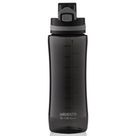 ARDESTO Пляшка для води Purity, 800мл, пластик, чорний