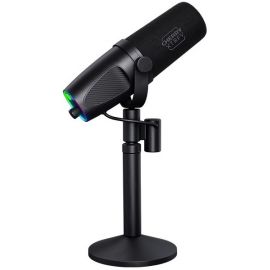 Cherry Xtrfy Мікрофон геймінговий NGALE X, Cardioid, USB-A, 2м, RGB, чорний