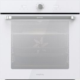 Gorenje Духова шафа електрична, 77л, A, пара, дисплей, макс.темпер.-300, білий