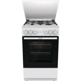 Gorenje Плита комбінована, 68л, 50x60см, емальовані реш, з кришкою, білий