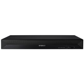 Samsung Hanwha Techwin Відеореєстратор QRN-1630S, 16ch, 2HDD, 16PoE, 8MP~CIF, P2P