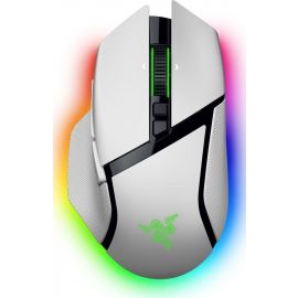 Razer Миша Basilisk V3 Pro 35K, RGB, USB-A/WL/BT, білий