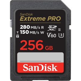 SanDisk Карта пам'яті SD 256GB C10 UHS-II U3 R280/W150MB/s Extreme Pro V60
