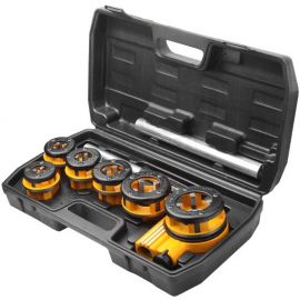 Tolsen Плашки та мітчики Профі, набір 9шт, 1/4", 3/8", 1/2", 3/4", 1", 5/4"