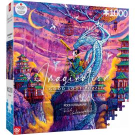 GoodLoot Пазл Imagination: Roch Urbaniak Sakura & Ryu 1000 ел.