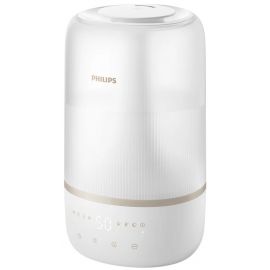 Philips Зволожувач повітря традиційне зволоження Series 1000, 41м2, 3л, 275мл/г, електр. кер-ння, режим сну, нічник, білий
