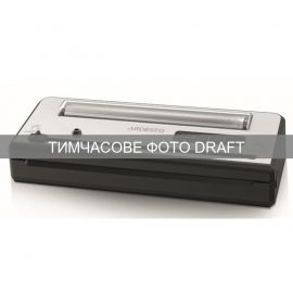 ARDESTO Вакууматор для пакетів та рулонів, 110Вт, 28см, електронне, + 1 рулон, пластик+нерж., сріблястий