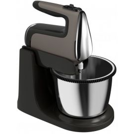 Tefal Міксер стаціонарний Powermix Silence 600Вт, насадки-4, чаша-метал, 2,5л, турборежим, сіро-чорний