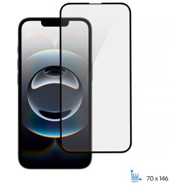 2E Захисне скло для Apple iPhone 16e (6.1), 2.5D FCFG, (1 Pack), чорна рамка