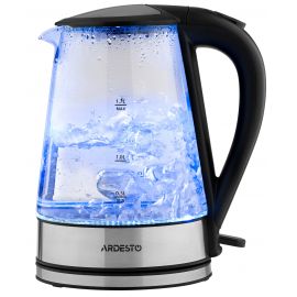 ARDESTO Електрочайник EKL-F110 1.7л/2150Вт/strix контроль/корпус скло/горловина скло