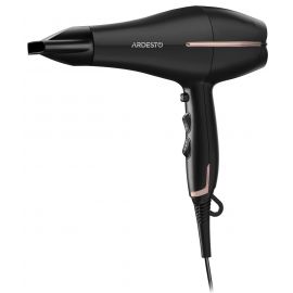 ARDESTO Фен HD-Y220PRO, 1850-2200Вт, 2 швидкості, 3 темп.режими, дифузор,чорний+золото