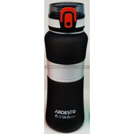 ARDESTO Пляшка для води Balance 650мл, пластик, чорний