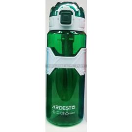 ARDESTO Пляшка для води Fitness 800мл, пластик, зелений