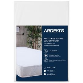 ARDESTO Наматрацник водонепроникний Sleepwell 100х200см, 80% бавовна, 20% поліуретан, білий