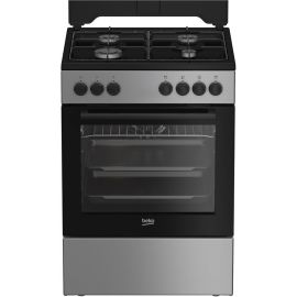 Beko Плита комбінована, 66л, 60x60см, конвекція, сріблястий