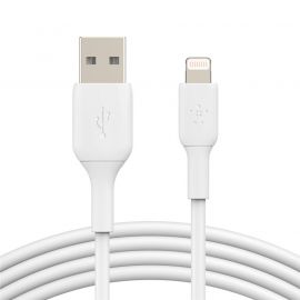 Belkin USB-A - Lightning, PVC[1m, white]
