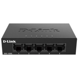 D-Link Комутатор DGS-105GL 5xGE, Некерований