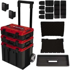 Einhell Модульна система для інструменту E-Case Tower, на коліщатках, 3 ящики модуля, 64.5х48х42.5см