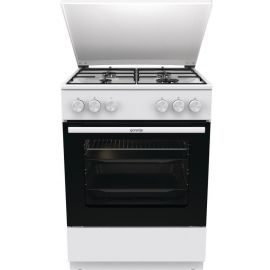 Gorenje Плита газова, 72л, 60x60см, емальовані, з кришкою, білий