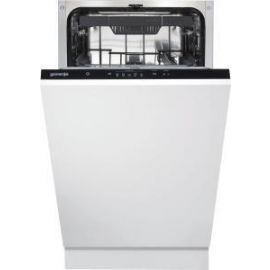 Gorenje Посудомийна машина вбудовувана, 11компл., A++, 45см, AquaStop, 3й кошик, білий