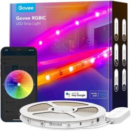 Govee Стрічка світлодіодна розумна H612A Strip Light S With Protective Coating, 5м, RGBICW, WI-FI/Bluetooth, білий