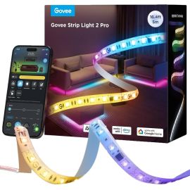 Govee Стрічка світлодіодна розумна H61F5 Strip Light 2 Pro, 5м, RGBWWIC, WI-FI/Bluetooth, білий