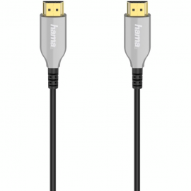 HAMA Кабель HDMI (AM/AM), 10м, 4K, active, чорний