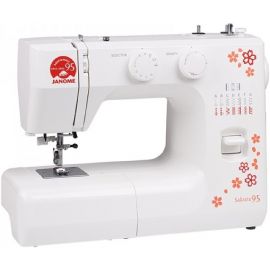 Janome Швейна машина SAKURA95, електромех., 60Вт, 15 шв.оп., петля напівавтомат, білий