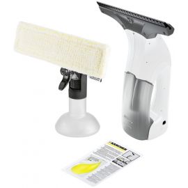 Karcher Пилосос віконний WV 1 Plus, вода -0.1л, автон. робота до 25хв, вага-0.5кг, білий