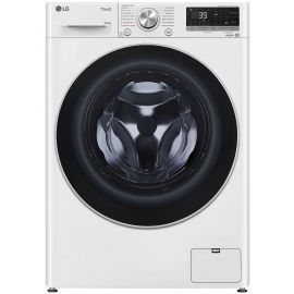 LG Прально-сушильна машина фронтальна, 9(6)кг, 1400, А, 56см, дисплей, пара, інвертор, білий