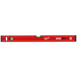 Milwaukee Рівень Slim Box, 60см, 2 капсула, магнітний, алюмінієвий корпус