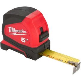 Milwaukee Рулетка Pro Compact , 5мх19мм, з фіксатором змотування, АБС-пластик