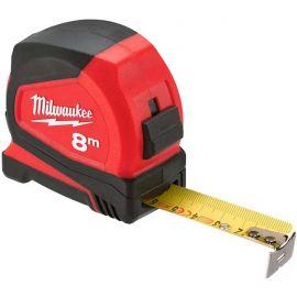 Milwaukee Рулетка Pro Compact , 8мх25мм, з фіксатором змотування, АБС-пластик