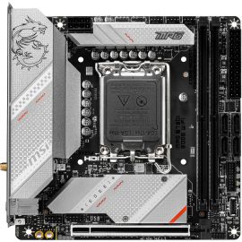 MSI Материнcька плата MPG B760I EDGE WIFI s1700 B760 2xDDR5 M.2 HDMI DP WiFi BT mITX