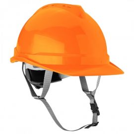 Neo Tools Каска захисна, пластик ABS, пряжка для регулювання, помаранчевий