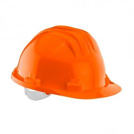 Neo Tools Каска захисна, пластик поліпропілен HDPE, пряжка для регулювання, помаранчевий