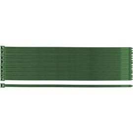 Neo Tools Хомут-стяжка, 50шт, пластик, 7.6х380мм, зелений