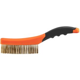 Neo Tools Щітка дротяна пряма, 4х16 рядів, прямий дріт 0.3мм, 260мм, двокомпонентне руків'я