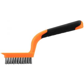 Neo Tools Щітка дротяна пряма, 5х11 рядів, прямий дріт 0.3мм, 1800мм, двокомпонентне руків'я