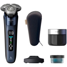 Philips Бритва електр. Series i9000 Prestige SkinIQ, бритв.головок-3, Li-Ion, сух.+волог., індикатор заряду, твердий чохол, синій
