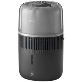 Philips Зволожувач повітря традиційне зволоження Series 5000, 56м2, 4.5л, 400мл/г, електр. кер-ння, режим сну, нічник, темно-сірий
