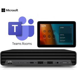 Poly Система конференцзв'язку Microsoft Teams Rooms Base Kit HP Mini PC_GC8_Cat5e Extender, Intel i7-12700T, 16GB, F256GB, Wi-Fi 6E, BT 5.3, Win11IoT, чорний