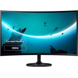 Samsung Монітор 23.8" S24D360 D-Sub, HDMI, VA, 100Hz, 4ms, CURVED