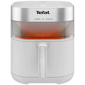 Tefal Мультипіч Easy Fry Infrared, 1500Вт, чаша-7л, сенсорне керув., 8 програм, з віконцем, пластик, світло-сірий