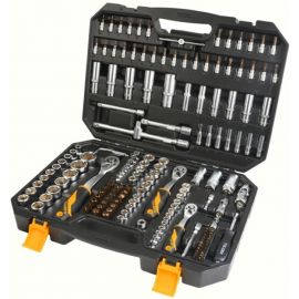 Tolsen Набір інструментів Профі, 1/2", 1/4", 175шт, CrV