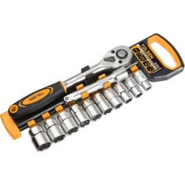 Tolsen Набір торцевих головок Профі, 1/2", 12шт, CrV